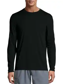 Walmart Hanes Men's Sport Cool DRI Performance Long-Sleeve T-Shirt, Sizes S-3XL offer