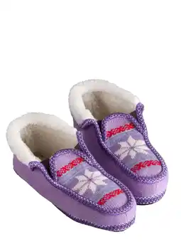 Walmart Norwegian Slippers, Small, Purple offer