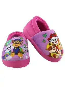 Walmart Paw Patrol Toddler and Girls Plush Aline Slippers CH90262 offer