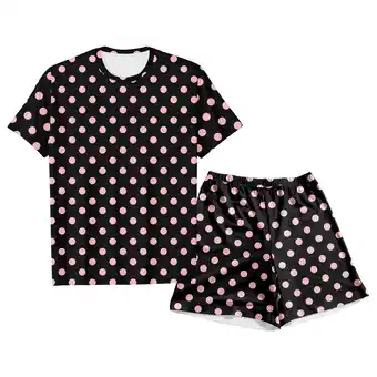 Walmart Pajamas for Boys Round Neck Short Sleeve 2PC Sleepwear Set Holiday Pjs for Boys 8-9 Years offer