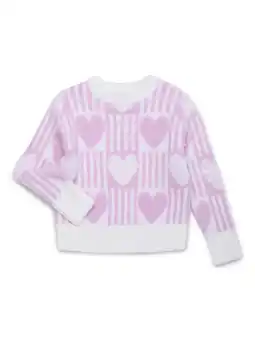 Walmart Nik & Leksi Girls Valentine's Day Sweater, Sizes 4-16 offer