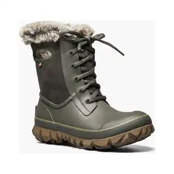 Walmart BOGS Women's Arcata Tontal Camo Waterproof Lace Up Snow Boots Dark Green - 72693-301 offer