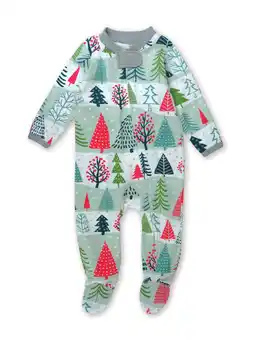 Walmart Honest Baby Clothing Gender Neutral Organic Cotton Holiday Sleep N Play, Sizes Newborn-9 Months offer