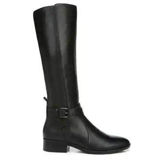 Walmart Naturalizer Women's Rena Wide Calf Knee High Boots Black Leather 7.5W offer