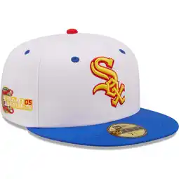 Walmart Men's New Era White/Royal Chicago White Sox 2005 World Series Cherry Lolli 59FIFTY Fitted Hat offer