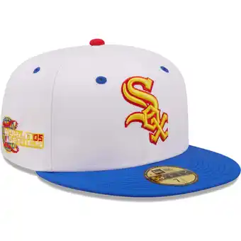 Walmart Men's New Era White/Royal Chicago White Sox 2005 World Series Cherry Lolli 59FIFTY Fitted Hat offer