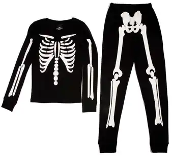 Walmart Prince of Sleep Cotton Pajamas Sets for Boys 34503-10610-10-12 (Skeleton, Boys 10-12) offer