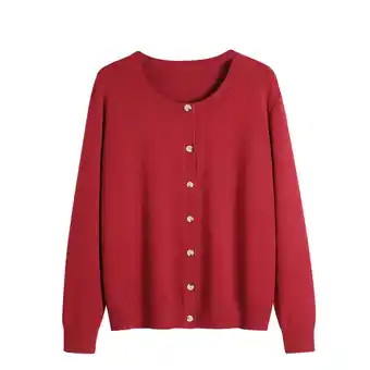 Walmart Fouhkni Cardigan for Women Crew Neck Long Sleeve Button down Blouses Lightweight Soft Classic Shirts offer