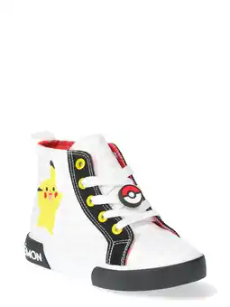 Walmart Pokémon Kids’ High-Top Sneakers, Sizes 1-13 offer