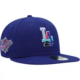 Walmart Men's New Era Royal Los Angeles Dodgers 1988 World Series Polar Lights 59FIFTY Fitted Hat offer