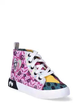 Walmart Disney Nightmare Before Christmas Little Girl & Big Girl High Top Sneakers offer