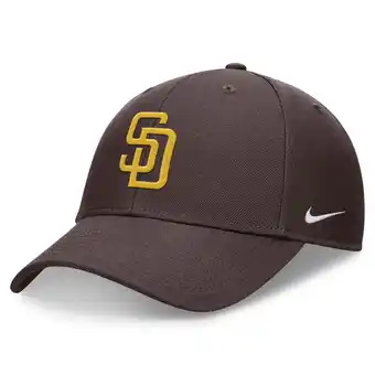 Walmart Men's Nike Brown San Diego Padres Evergreen Club Performance Adjustable Hat offer