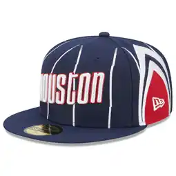 Walmart Men's New Era Navy Houston Rockets 2022/23 City Edition Official 59FIFTY Fitted Hat offer