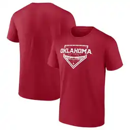 Walmart Men's Fanatics Crimson Oklahoma Sooners 2024 Softball Fan T-Shirt offer