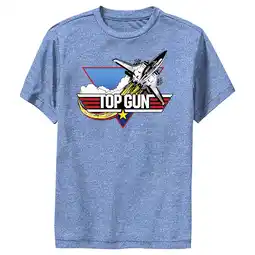 Walmart Boy's Top Gun Fighter Jet Logo Performance Graphic T-Shirt offer