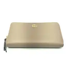 Walmart Pre-Owned GUCCI Round Long Wallet GG Marmont Gucci (Good) offer