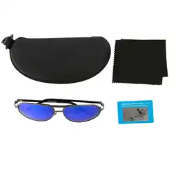 Walmart Outdoor Fishing Cycling Polarized Sunglasses UV Protective Glasses (Blue Lens) offer