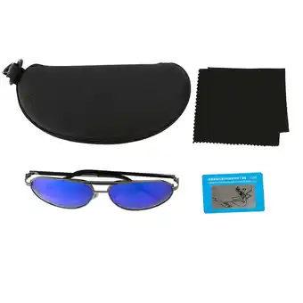 Walmart Outdoor Fishing Cycling Polarized Sunglasses UV Protective Glasses (Blue Lens) offer