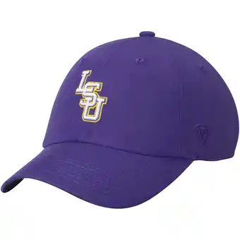 Walmart Men's Top of the World Purple LSU Tigers Staple Adjustable Hat offer