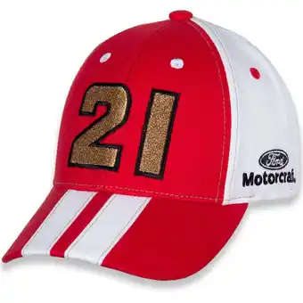 Walmart Youth Checkered Flag Red/White Harrison Burton Motorcraft Big Number Adjustable Hat offer