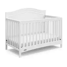 Walmart Graco Paris 4-in-1 Convertible Baby Crib, White offer