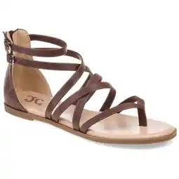 Walmart Journee Womens Zailie Tru Comfort Foam Gladiator Flat Sandals offer