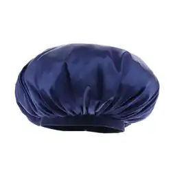 Walmart Bonnet Sleep Head Cover with Soft Elastic Band for unisex adult Curly Hair, Dark Blue offer