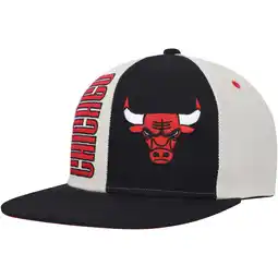 Walmart Men's Mitchell & Ness Cream Chicago Bulls Hardwood Classics Pop Snapback Hat offer