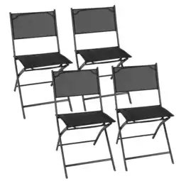 Walmart Costway Set of 4 Outdoor Patio Folding Chairs Camping Deck Garden Pool Beach Furniture offer