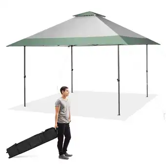 Walmart Costway 13x13ft Patio Pop-Up Gazebo Canopy Tent Instant Sun Shelter Outdoor Wheeled Bag offer