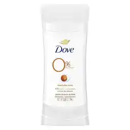 Walmart Dove 0% Aluminum Women's Deodorant Stick, Shea Butter, 2.6 oz offer