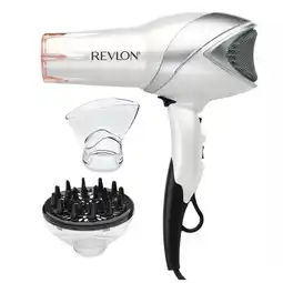 Walmart Revlon 1875W Infrared Heat + Ceramic Hair Dryer, White offer