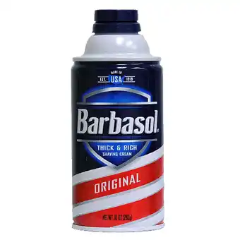 Walmart Barbasol Original Men's Beard Buster Soothing Shaving Cream offer