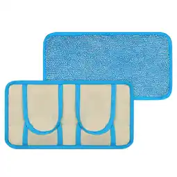 Walmart Robot Sweeper Cleaning Cloth Mop Pads Washable For Swiffer Sweeper Mops 2 Pack offer