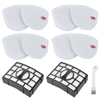 Walmart HONGDI Vacuum Cleaner Filter Replacement Parts Kit for Shark Upright UV725 ZU560 CU530 offer