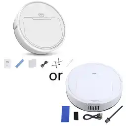 Walmart Necvior 3-in-1 Robot Vacuum Cleaner Automatic Robot Vacuum Cleaner Low Decibel Cleaning offer