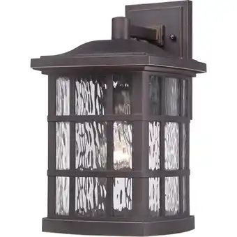 Walmart Quoizel Snn8409 Stonington 1 Light 16 Tall Outdoor Wall Sconce - Bronze offer