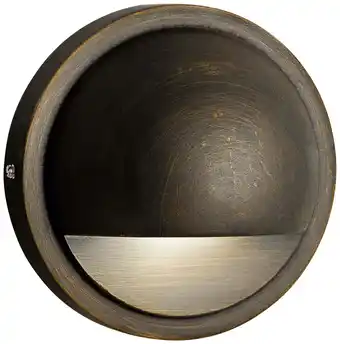 Walmart Kichler 1576427 Centennial Brass 1 Light 4 Wide Integrated Led Round Landscape Hardscape offer