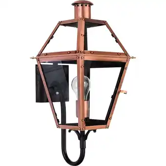 Walmart Quoizel Lighting - One Light Outdoor Wall Lantern - Outdoor Lantern - Rue De offer