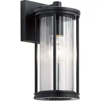 Walmart Kichler Lighting - One Light Outdoor Wall Mount - Barras - 1 Light Small Outdoor offer