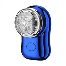 Walmart Bothyi 3xElectric Mini Shaver USB Rechargeable Electric Razor for Home Office blue offer