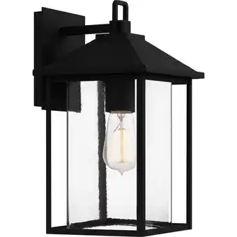 Walmart Quoizel Lighting - Fletcher - 1 Light Outdoor Wall Lantern In Traditional offer