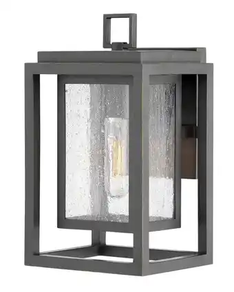 Walmart Hinkley Lighting - Republic - 1 Light Small Outdoor Wall Lantern in Transitional offer