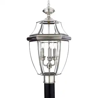 Walmart Quoizel Newbury NY9043P Outdoor Post Lantern offer