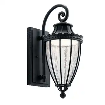 Walmart Kichler Lighting - LED Outdoor Wall Mount - Wakefield - 1 Light Outdoor Wall offer