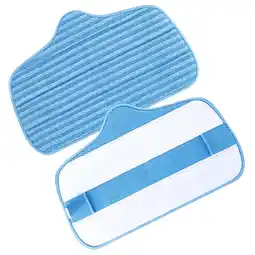 Walmart 2Pcs Mop Pads Refill Mop Replacement Pads Cover Reusable Floor Mop Pad Supply offer