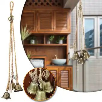 Walmart TFYZYY Positive Energy Witch Wind Chimes Door Hanger Home Protection Bells Decor Outdoor Indoor Gift offer