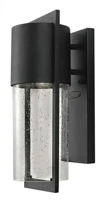 Walmart Hinkley Shelter 15 1/2 High Black Outdoor Wall Light offer