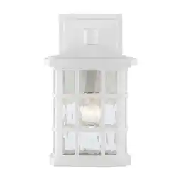 Walmart Quoizel SNN8406W Stonington Small Wall Lantern in Fresco offer