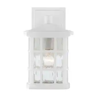 Walmart Quoizel SNN8406W Stonington Small Wall Lantern in Fresco offer